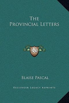 portada the provincial letters (en Inglés)
