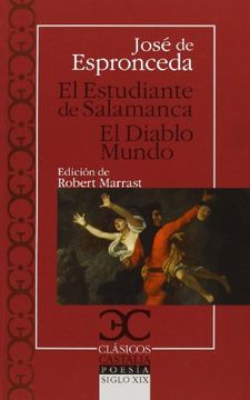 portada El Estudiante de Salamanca. El Diablo Mundo (Clasicos Castalia) (in Spanish)