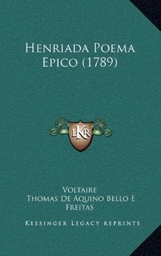 portada Henriada Poema Epico (1789) (en Portugués)