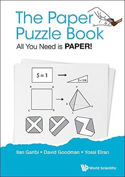 portada The Paper Puzzle Book: All you Need is Paper! (Popular Recreational Mathematics) (en Inglés)