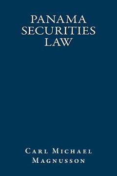 portada Panama Securities Law: English Translation (en Inglés)