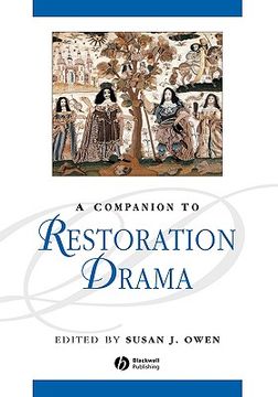 portada a companion to restoration drama (en Inglés)