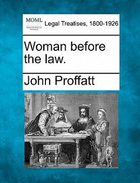 portada woman before the law. (in English)