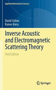portada inverse acoustic and electromagnetic scattering theory (en Inglés)