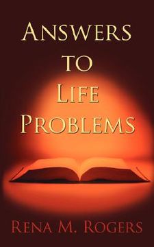 portada answers to life problems (en Inglés)