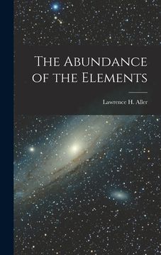 portada The Abundance of the Elements (en Inglés)