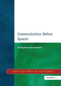 portada Communication Before Speech: Development and Assessment (in English)