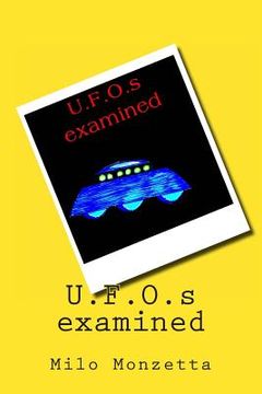 portada U.F.O.s examined (en Inglés)