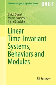 portada Linear Time-Invariant Systems, Behaviors and Modules (en Inglés)