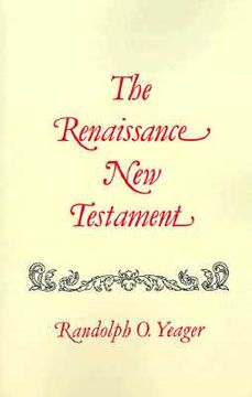 portada the renaissance new testament: revelations (en Inglés)