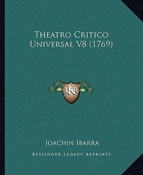 portada theatro critico universal v8 (1769) (en Inglés)