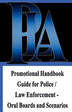 portada promotional handbook guide for police / law enforcement - oral boards and scenarios