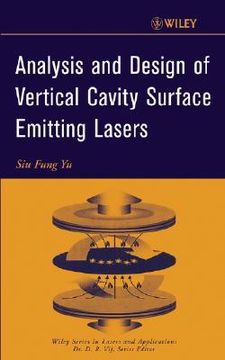 portada analysis and design of vertical cavity surface emitting lasers (in English)