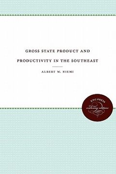 portada gross state product and productivity in the southeast (en Inglés)