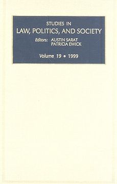 portada studies in law, politics and society, volume 19 (in English)