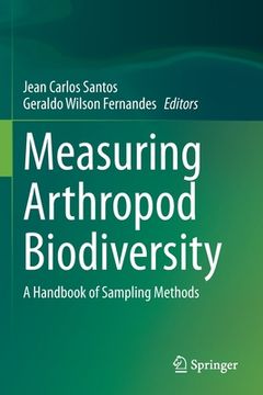 portada Measuring Arthropod Biodiversity: A Handbook of Sampling Methods (en Inglés)