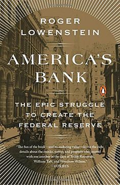 portada America's Bank: The Epic Struggle to Create the Federal Reserve (en Inglés)