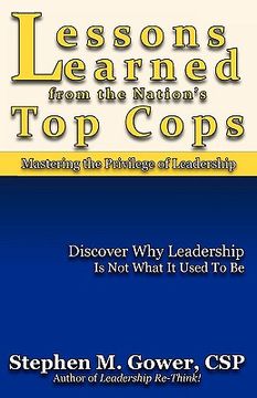 portada lessons learned from the nation's top cops