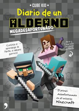 portada Minecraft  Diario de un Aldeano Megadesafortunado