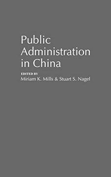 portada Public Administration in China (Contributions in Political Science) (en Inglés)