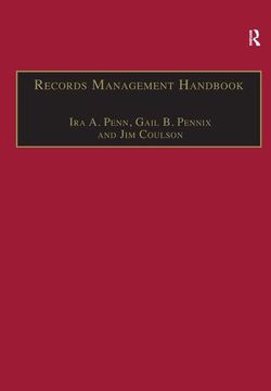 portada Records Management Handbook (en Inglés)