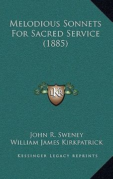 portada melodious sonnets for sacred service (1885) (en Inglés)