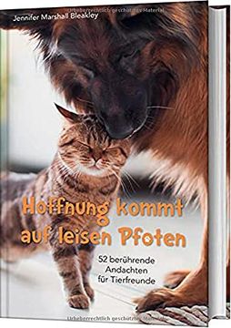 portada Hoffnung Kommt auf Leisen Pfoten: 52 Berührende Andachten für Tierfreunde