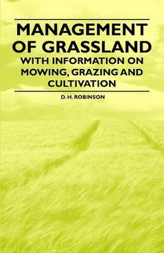 portada management of grassland - with information on mowing, grazing and cultivation (en Inglés)