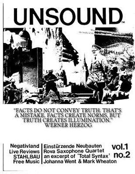 portada Unsound, Volume 1, #2 (in English)