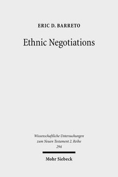 portada Ethnic Negotiations: The Function of Race and Ethnicity in Acts 16 (en Inglés)
