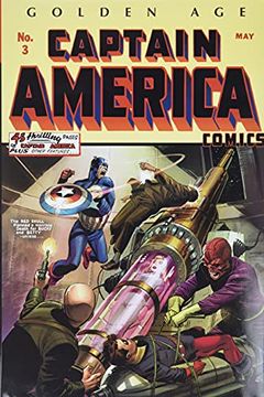 portada Golden age Captain America Omnibus hc 01 (en Inglés)