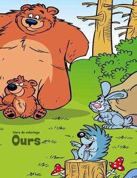 portada Livre de coloriage Ours 3 & 4 (en Francés)