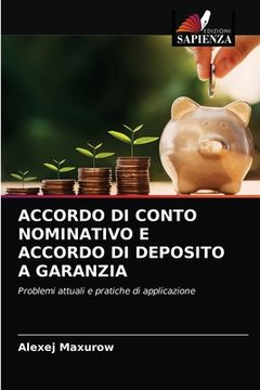portada Accordo Di Conto Nominativo E Accordo Di Deposito a Garanzia (en Italiano)