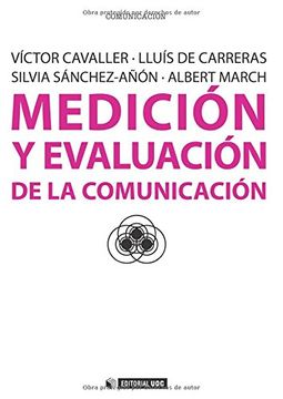 portada Medición y Evaluación de la Comunicación (Manuales)