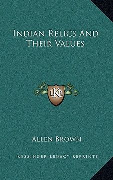 portada indian relics and their values