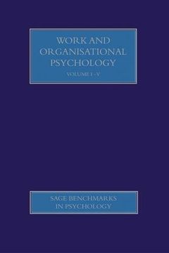 portada Work and Organisational Psychology (en Inglés)