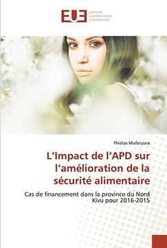 portada L'Impact de l'APD sur l'amélioration de la sécurité alimentaire (en Francés)