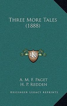 portada three more tales (1888) (en Inglés)