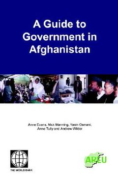 portada a guide to government in afghanistan (en Inglés)