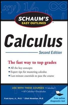 portada Schaum's Easy Outline of Calculus, Second Edition (en Inglés)