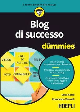 portada Blog Di Successo For Dummies.(for Dummies) (in Italian)