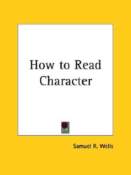 portada how to read character (en Inglés)