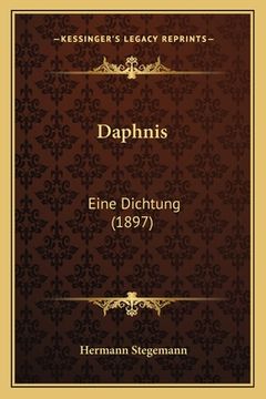 portada Daphnis: Eine Dichtung (1897) (en Alemán)