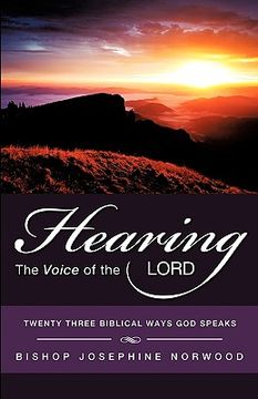 portada hearing the voice of the lord (en Inglés)