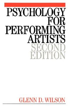 portada psychology for performing artists: butterflies and bouquets (in English)