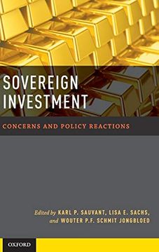 portada Sovereign Investment: Concerns and Policy Reactions 