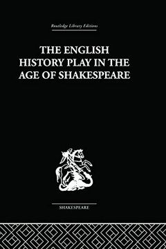 portada The English History Play in the age of Shakespeare (in English)