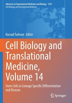 portada Cell Biology and Translational Medicine, Volume 14: Stem Cells in Lineage Specific Differentiation and Disease (en Inglés)
