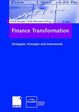 portada Finance Transformation: Strategien, Konzepte und Instrumente (en Alemán)
