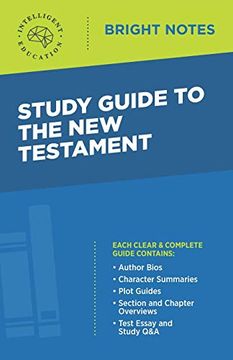 portada Study Guide to the new Testament (Bright Notes) (en Inglés)